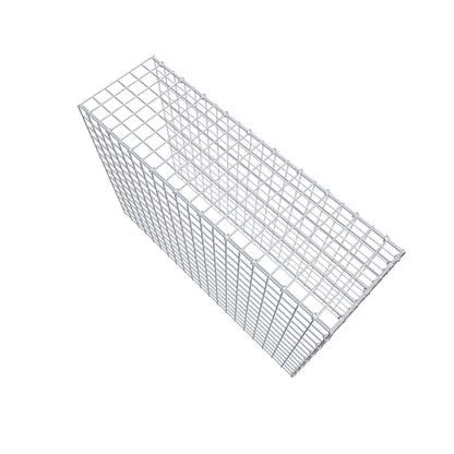 Type 4 oplegkorf 100 cm x 70 cm x 30 cm (L x H x D), maaswijdte 5 cm x 5 cm, C-ring