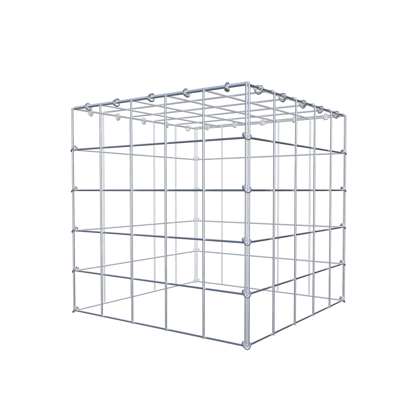 Gavión adicional tipo 3 50 cm x 50 cm x 50 cm (L x A x P), malla 10 cm x 10 cm, anillo en C