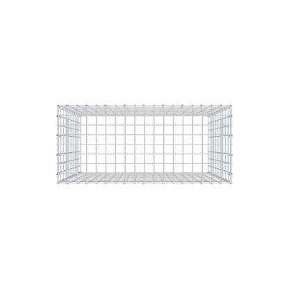 Fourche rapportée type 3 100 cm x 90 cm x 40 cm (L x H x P), mailles 5 cm x 10 cm, anneau C