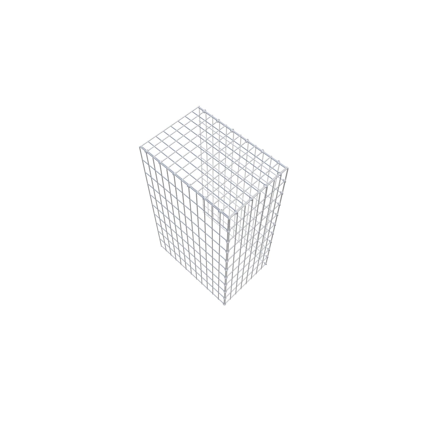 Fourche rapportée type 4 100 cm x 60 cm x 40 cm (L x H x P), mailles 5 cm x 10 cm, anneau C