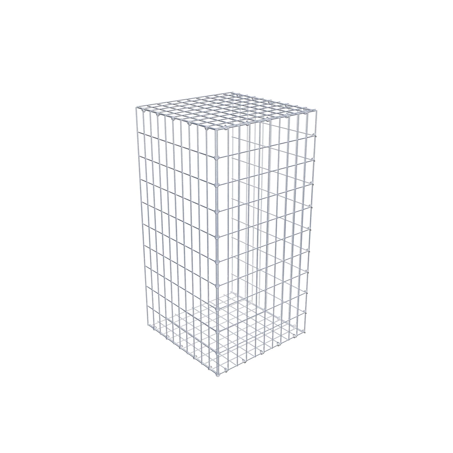 Pila adicional tipo 2 100 cm x 50 cm x 50 cm, malla 5 cm x 10 cm, anillo en C