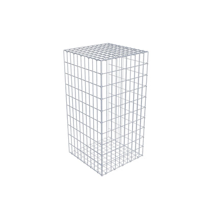 Pila adicional tipo 2 100 cm x 50 cm x 50 cm, malla 5 cm x 10 cm, anillo en C
