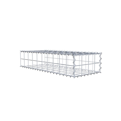 Grown-on gabion type 2 100 cm x 20 cm x 40 cm (L x H x D), mesh size 10 cm x 10 cm, spiral