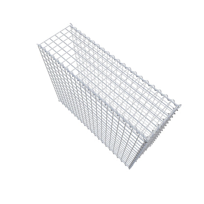 Anbaugabione Typ 2 100 cm x 80 cm x 30 cm (L x H x T), Maschenweite 5 cm x 5 cm, Spirale