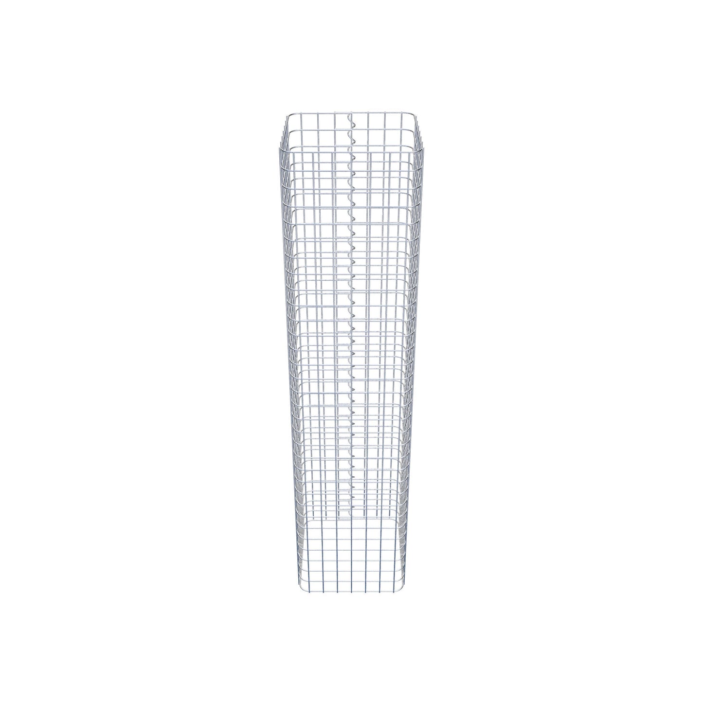 Gabion column square 37 cm x 37 cm, 160 cm height, MW 5 cm x 5 cm