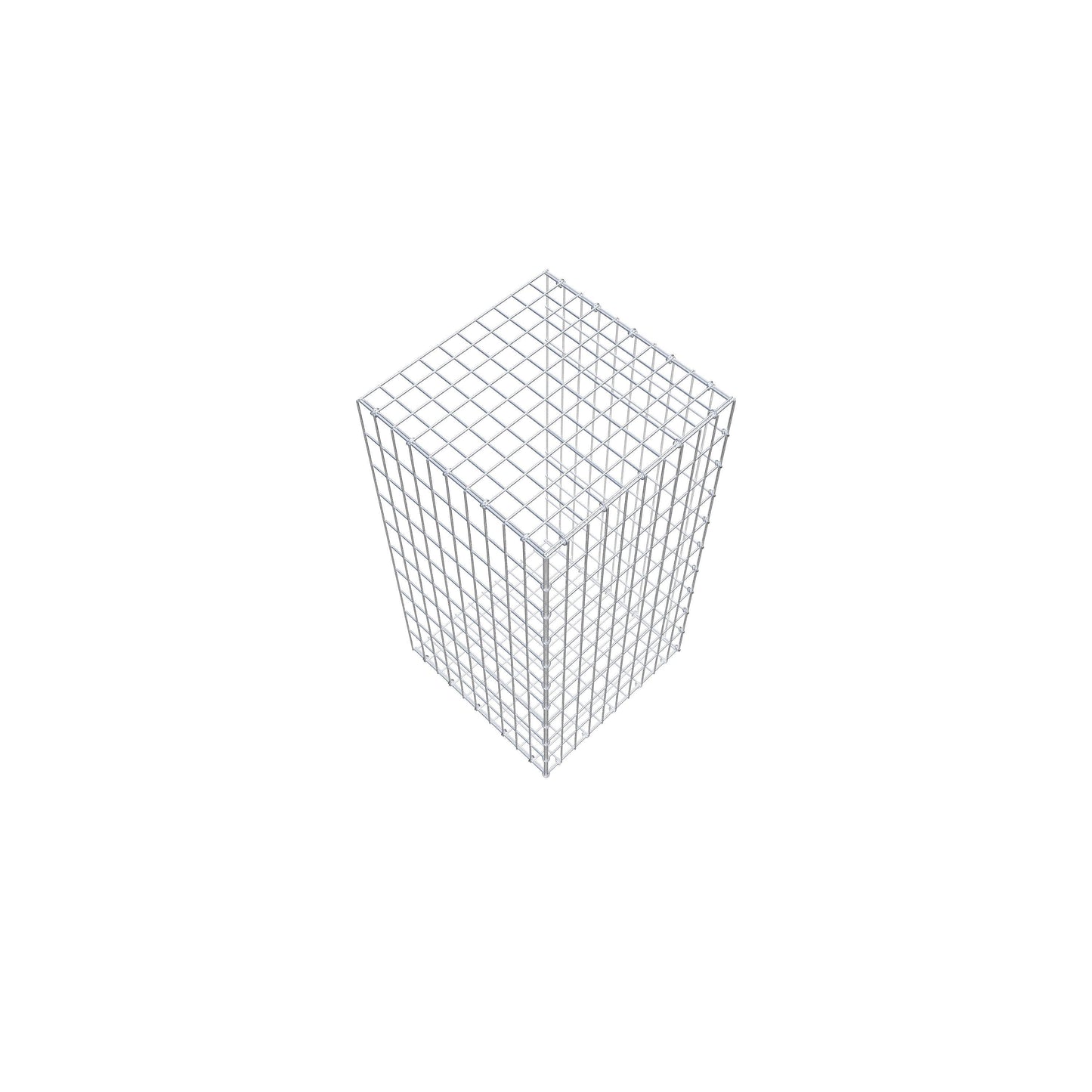 Pila adicional tipo 2 100 cm x 50 cm x 50 cm, malla 5 cm x 10 cm, anillo en C