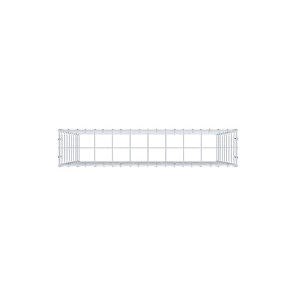 Gabião Tipo 3 100 cm x 90 cm x 20 cm (C x A x P), malhagem 10 cm x 10 cm, anel C