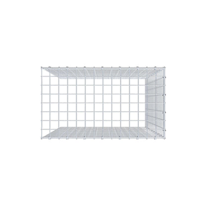 Fourche rapportée type 4 100 cm x 70 cm x 40 cm (L x H x P), mailles 5 cm x 5 cm, anneau C