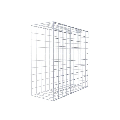Gabbione aggiuntivo tipo 2 100 cm x 100 cm x 40 cm (L x H x P), maglia 10 cm x 10 cm, anello a C