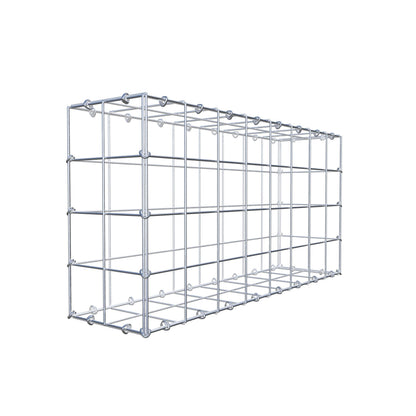 Gabion 80 cm x 40 cm x 20 cm (L x H x D), maskestørrelse 10 cm x 10 cm, C-ring