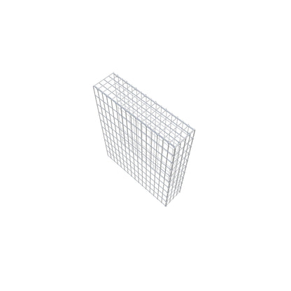 Gabião Tipo 4 100 cm x 80 cm x 20 cm (C x A x P), malhagem 5 cm x 10 cm, anel C