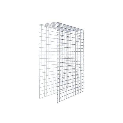 Type 4 oplegkorf 100 cm x 70 cm x 30 cm (L x H x D), maaswijdte 5 cm x 5 cm, C-ring