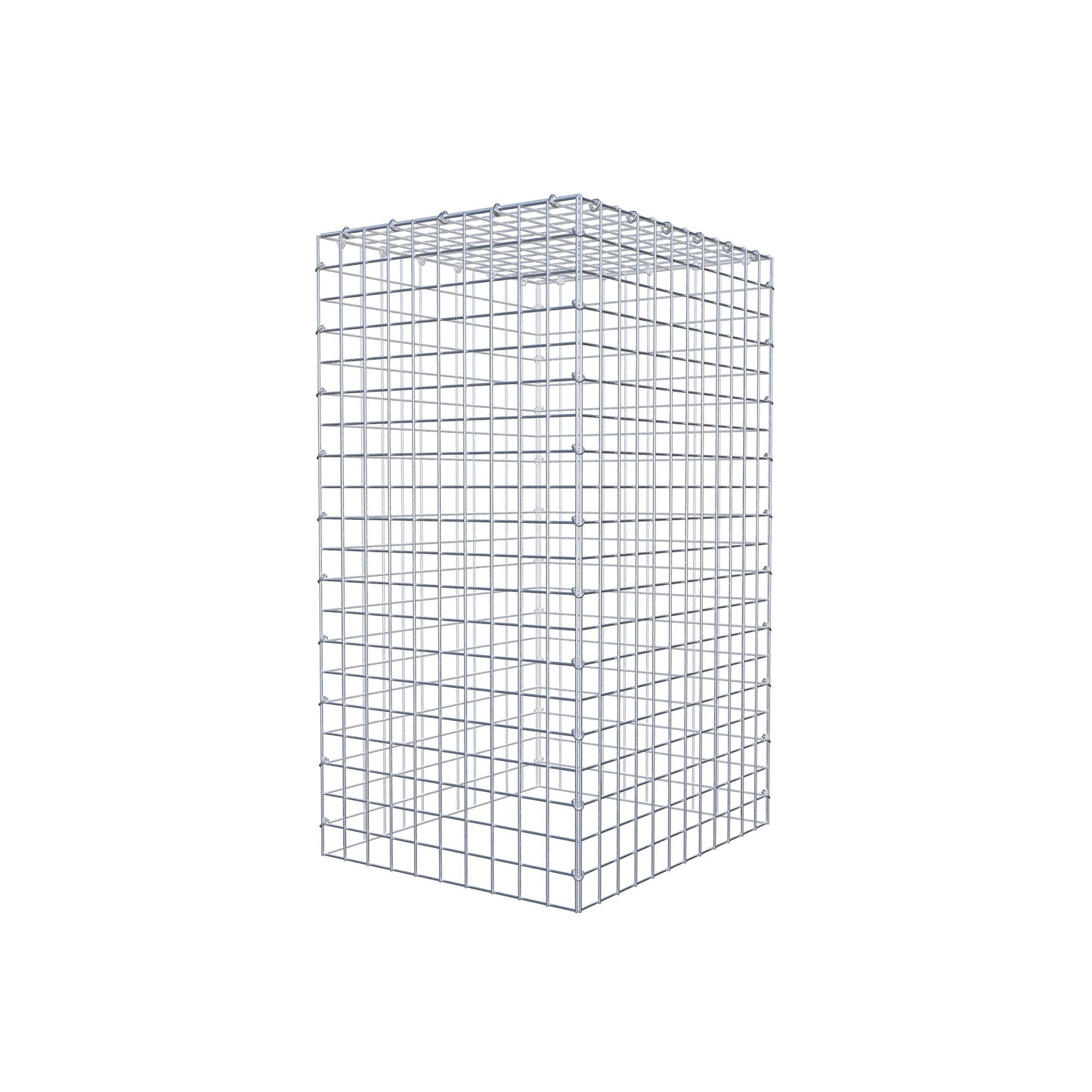 Gabião Tipo 3 100 cm x 60 cm x 50 cm (C x A x P), malhagem 5 cm x 5 cm, anel C