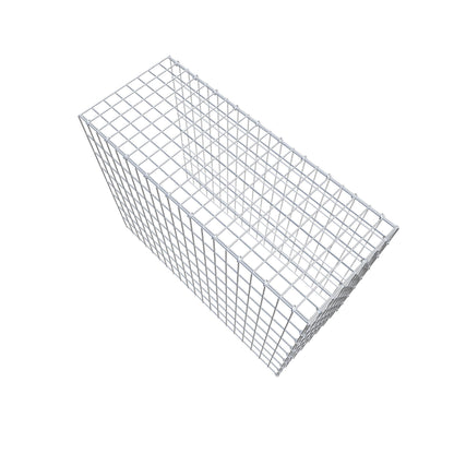 Fourche rapportée type 4 100 cm x 80 cm x 40 cm (L x H x P), maille 5 cm x 10 cm, anneau en C