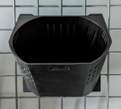 Maceta colgante de gaviones para flores y plantas 15 cm x 15 cm x 15 cm (L x A x P)