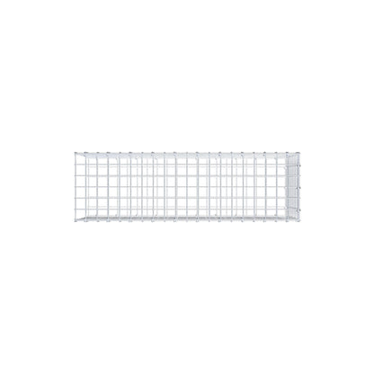 Gabbione fissabile tipo 2 100 cm x 40 cm x 30 cm (L x H x P), maglia 5 cm x 5 cm, anello a C