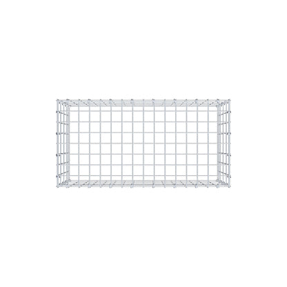 Gabião Tipo 3 80 cm x 40 cm x 40 cm (C x A x P), malhagem 5 cm x 10 cm, anel C