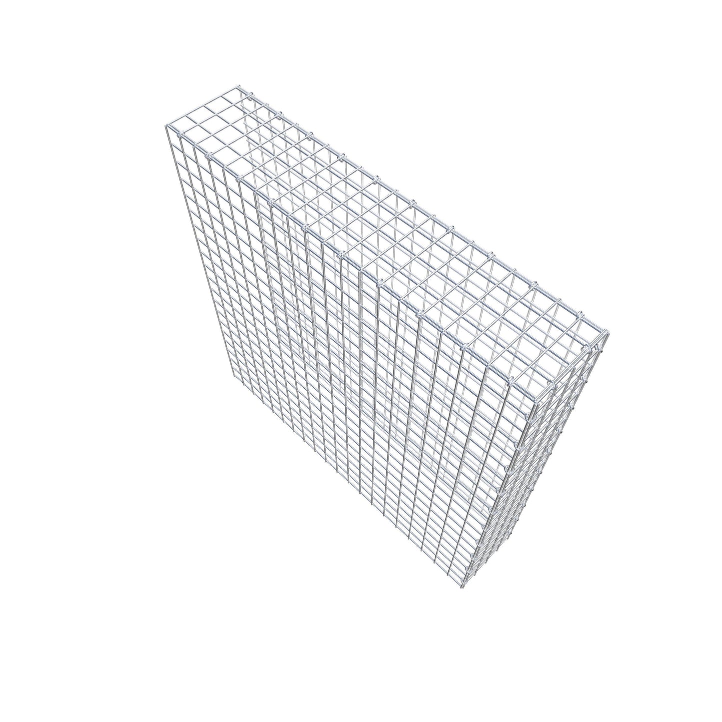 Fourche rapportée type 4 100 cm x 100 cm x 20 cm (L x H x P), mailles 5 cm x 5 cm, anneau C