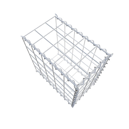 Anbaugabione Typ 2 50 cm x 50 cm x 30 cm (L x H x T), Maschenweite 10 cm x 10 cm, Spirale