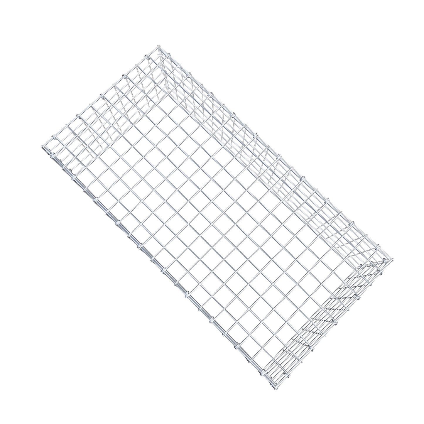 Fourche rapportée type 3 100 cm x 30 cm x 50 cm (L x H x P), mailles 5 cm x 5 cm, anneau C