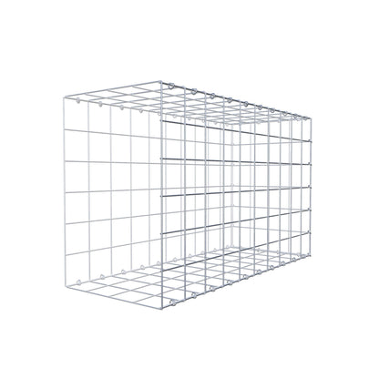 Fourche rapportée type 2 100 cm x 60 cm x 40 cm (L x H x P), mailles 10 cm x 10 cm, anneau C