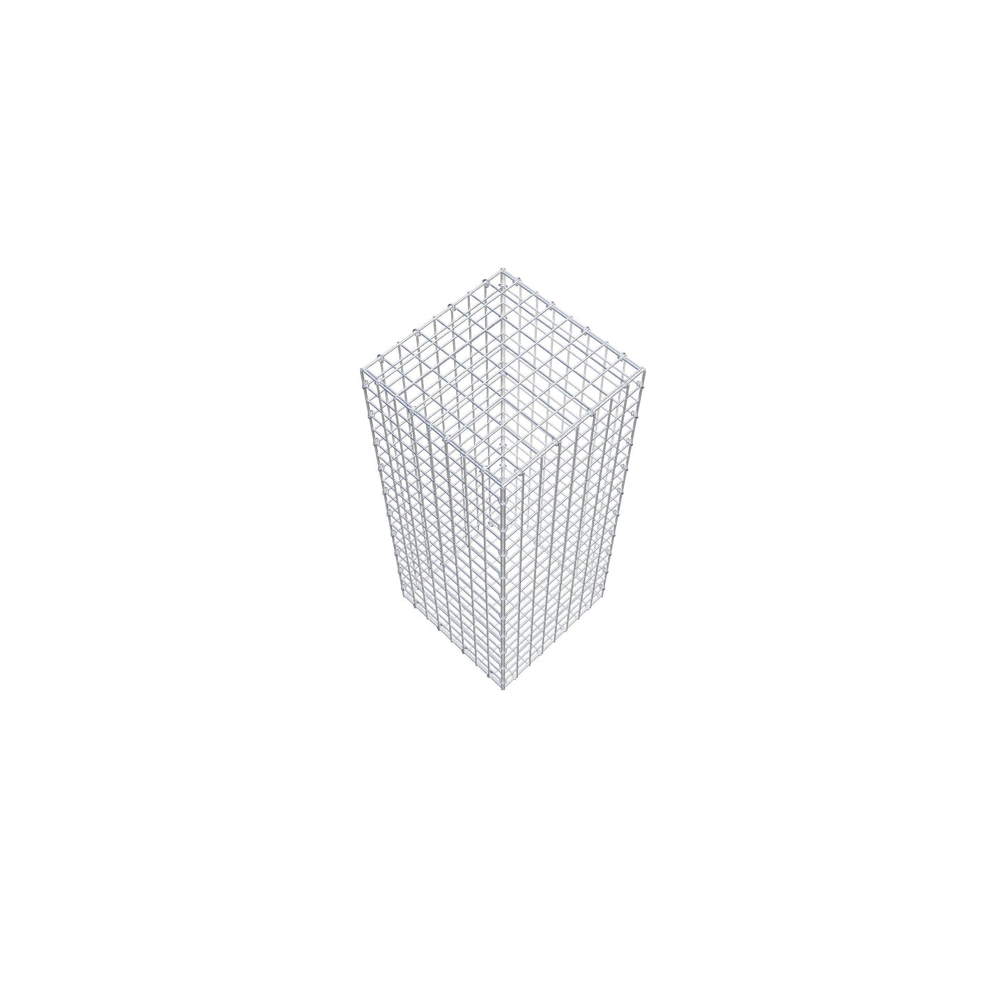 Gabion 100 cm x 40 cm x 40 cm (L x H x D), maskestørrelse 5 cm x 5 cm, C-ring