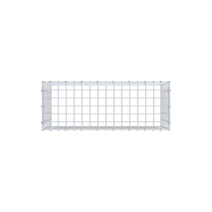 Fourche rapportée type 3 80 cm x 40 cm x 30 cm (L x H x P), mailles 5 cm x 5 cm, anneau C
