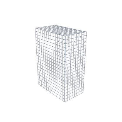 Fourche rapportée type 4 100 cm x 70 cm x 40 cm (L x H x P), mailles 5 cm x 5 cm, anneau C