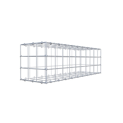 Gabbione 100 cm x 30 cm x 30 cm (L x H x P), maglia 10 cm x 10 cm, anello a C
