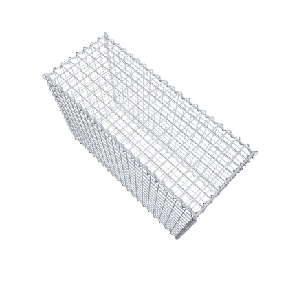 Gabion 100 cm x 70 cm x 40 cm (L x H x P), mailles 5 cm x 5 cm, spirale