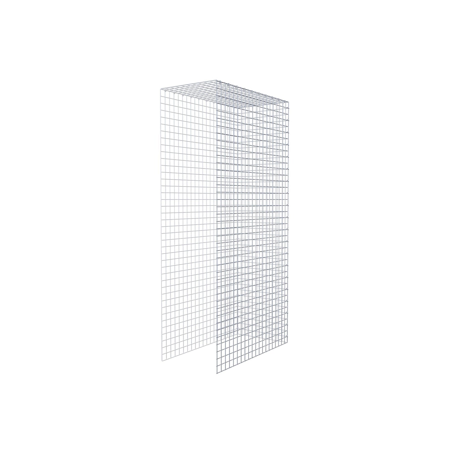 Anbaugabione Typ 4 200 cm x 100 cm x 50 cm (L x H x T), Maschenweite 5 cm x 5 cm, C-Ring