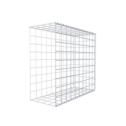 Gavión complementario tipo 2 100 cm x 90 cm x 40 cm (L x A x P), malla 10 cm x 10 cm, espiral