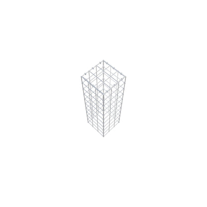 Anbaugabione Typ 3 100 cm x 30 cm x 30 cm (L x H x T), Maschenweite 10 cm x 10 cm, C-Ring