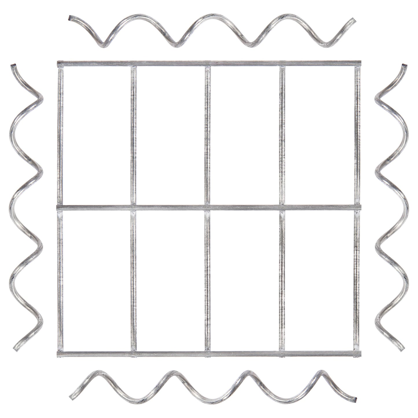 Coperchio per colonna MW 5 x 10 cm incl. 4 spirali di montaggio