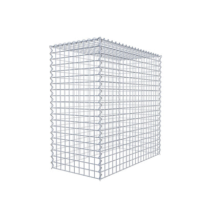 Anbaugabione Typ 3 100 cm x 100 cm x 50 cm (L x H x T), Maschenweite 5 cm x 5 cm, Spirale