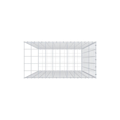Pile aggiuntivo tipo 2 200 cm x 100 cm x 50 cm (L x H x P), maglia 10 cm x 10 cm, anello a C