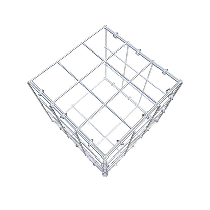 Anbaugabione Typ 2 30 cm x 30 cm x 30 cm (L x H x T), Maschenweite 10 cm x 10 cm, C-Ring