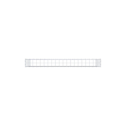 Gabião Tipo 3 200 cm x 100 cm x 20 cm (C x A x P), malhagem 10 cm x 10 cm, anel C