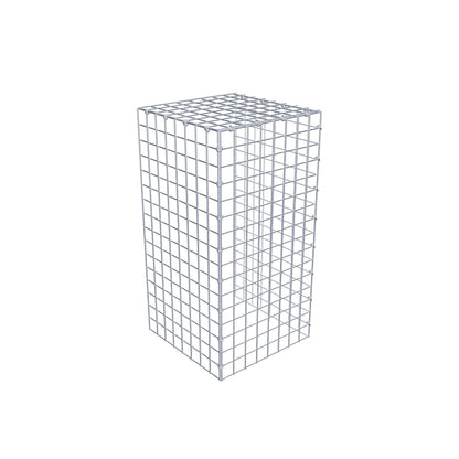 Fourche rapportée type 4 80 cm x 40 cm x 40 cm (L x H x P), mailles 5 cm x 5 cm, anneau C