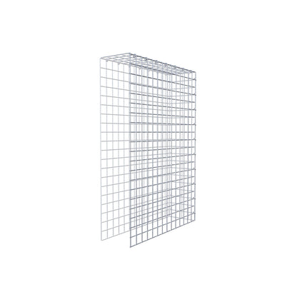 Mounted gabion type 4 100 cm x 70 cm x 20 cm (L x H x D), mesh size 5 cm x 5 cm, C-ring