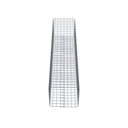 Gabion column square 37 cm x 37 cm, 160 cm height, MW 5 cm x 5 cm