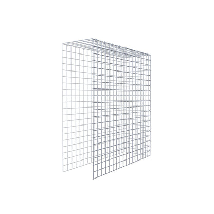 Gabião Tipo 4 100 cm x 90 cm x 30 cm (C x A x P), malhagem 5 cm x 5 cm, anel C