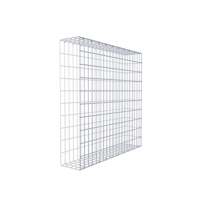 Fourche rapportée type 2 100 cm x 100 cm x 20 cm, mailles 5 cm x 10 cm, anneau en C