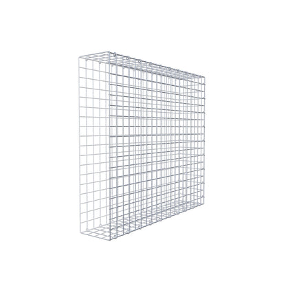 Type 2 oplegkorf 100 cm x 90 cm x 20 cm (L x H x D), maaswijdte 5 cm x 5 cm, C-ring