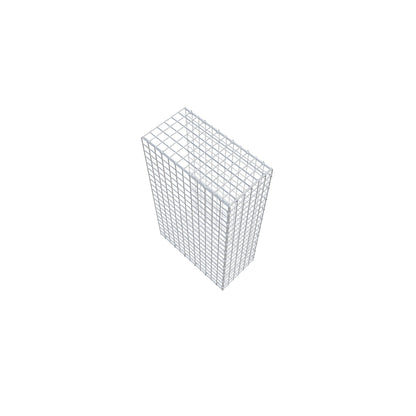 Gavión acoplable tipo 2 100 cm x 60 cm x 30 cm (L x A x P), malla 5 cm x 5 cm, anillo en C