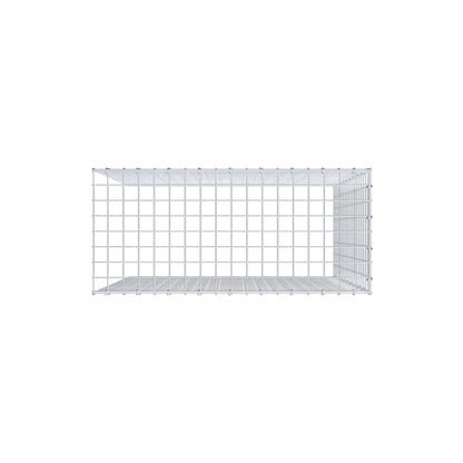 Fourche rapportée type 4 100 cm x 90 cm x 40 cm (L x H x P), mailles 5 cm x 5 cm, anneau C