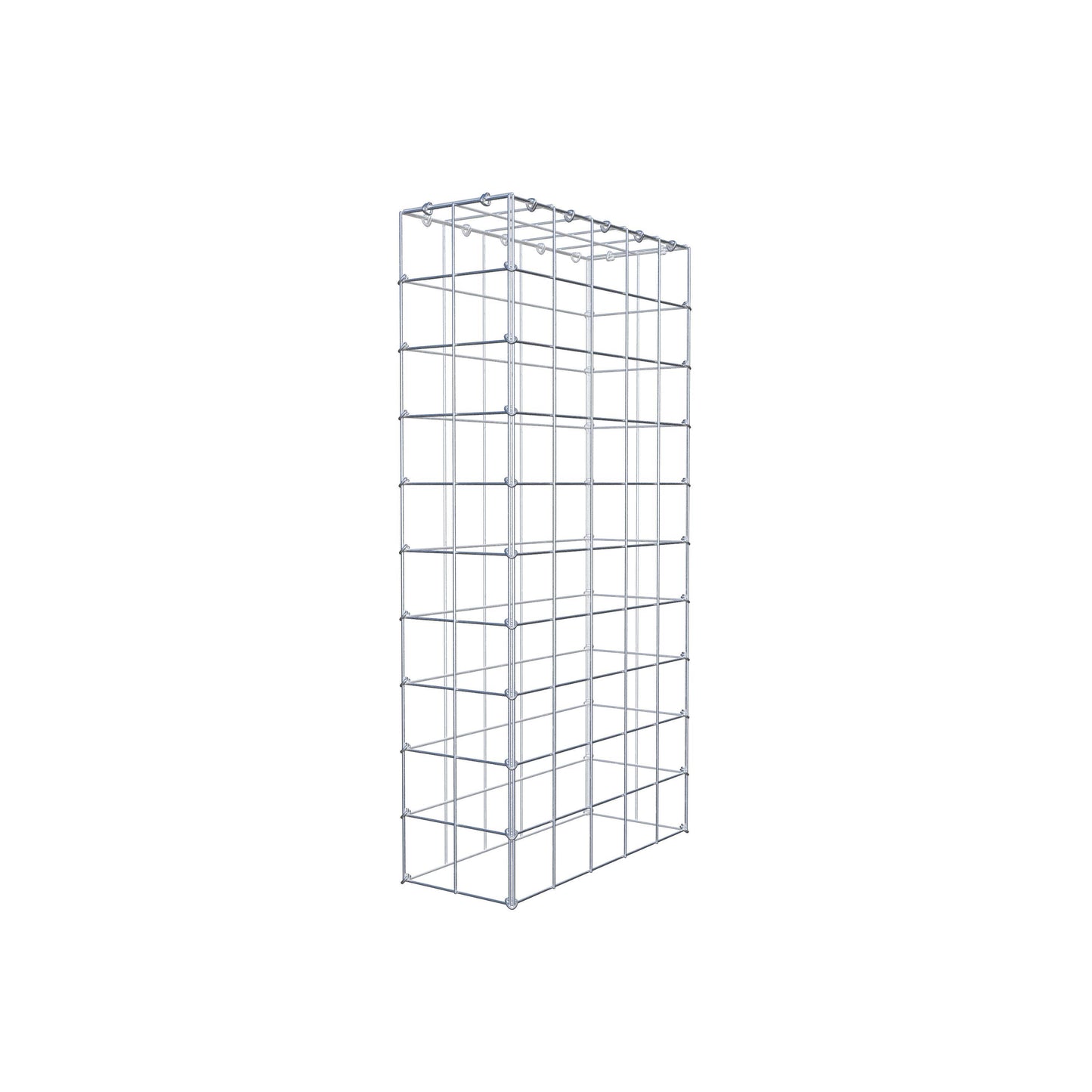 Fourche rapportée type 3 100 cm x 50 cm x 20 cm (L x H x P), mailles 10 cm x 10 cm, anneau C