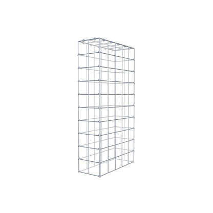 Fourche rapportée type 3 100 cm x 50 cm x 20 cm (L x H x P), mailles 10 cm x 10 cm, anneau C