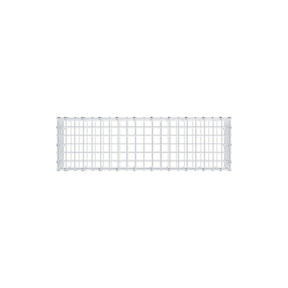 Gabion 100 cm x 20 cm x 30 cm (L x H x P), mailles 5 x 5 cm, anneau en spirale