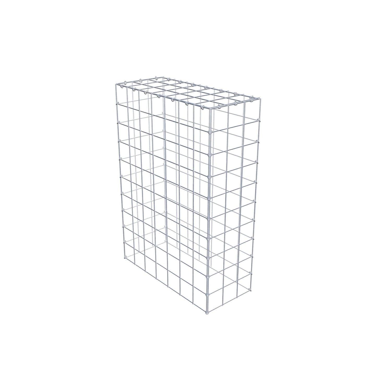 Gavión complementario de tipo 3 100 cm x 70 cm x 30 cm (L x A x P), malla 10 cm x 10 cm, anillo en C